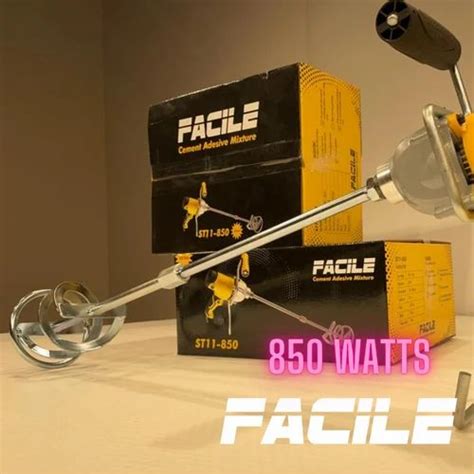 Electric Adhesive Mixer - Facile Putty Mixer ST11 850 W Manufacturer ...
