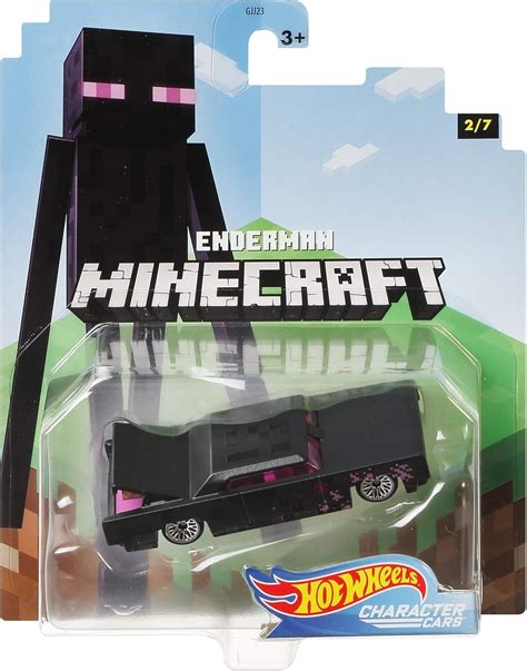 Hot Wheels minecraft - Vehicle Enderman - character cars - New : Amazon ...