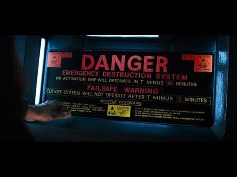 Image result for Alien Nostromo Destruct Sequence