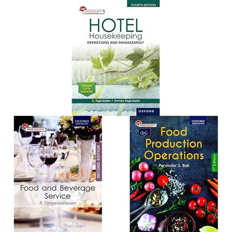Buy HOTEL HOUSEKEEPING: OPERATIONS AND MANAGEMENT, 4E & FOOD AND ...