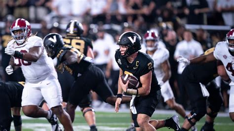 Vanderbilt football best ticket prices vs. Alabama in Week 7