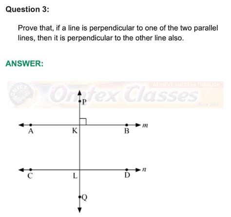 Education: Problem Set 2, Chapter 2 - Parallel Lines Mathematics Part ...
