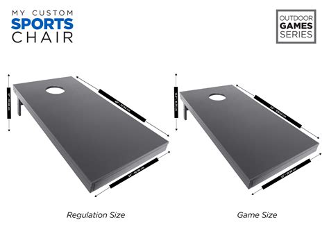 Regulation Size The 2024 Anniversary Cornhole "Officially Licensed by ...