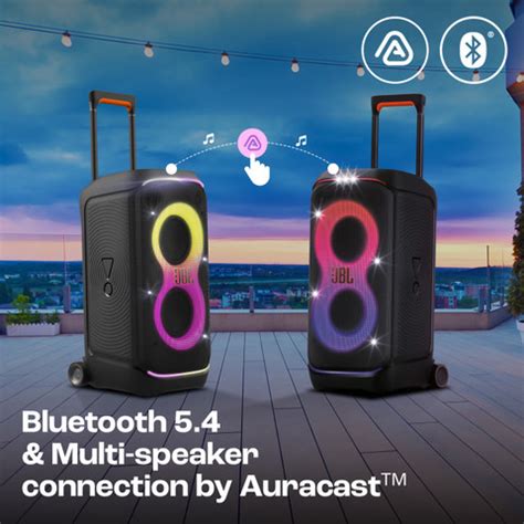 Buy JBL Partybox 320, AI Sound Boost, Futuristic Light Show,Upto 18Hrs ...