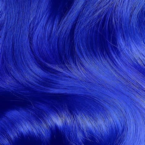 Dark Electric Blue Hair