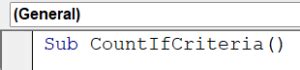 Image result for Countif Using VBA