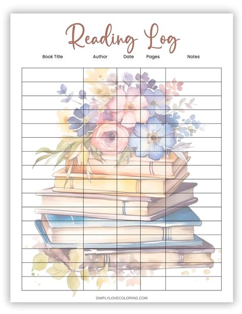 Track your reading or your child's reading with our free reading log ...