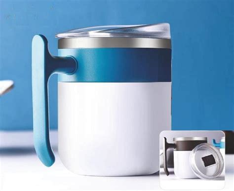 Buy APEX Round Pop Coffee Mug Stainless Steel Interior with Lid ...