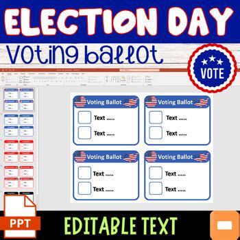 Voting Ballot Template 的图像结果