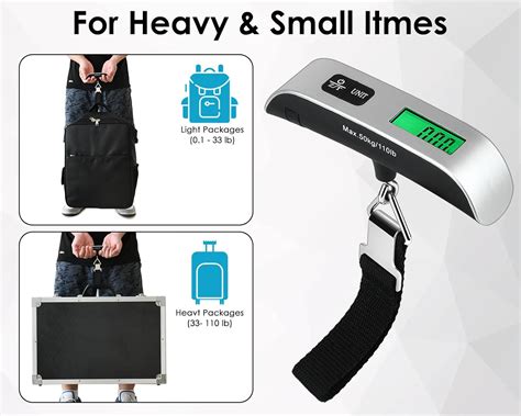 YCConcept Luggage Weight Scale Portable Digital Suitcase Scale India | Ubuy