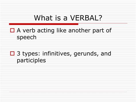 Image result for VERBAL