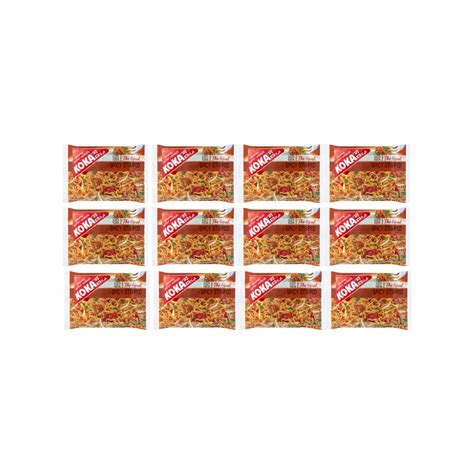 Koka Tom Yum Noodles 85 gm (12 Pack) - Spicy Stir Fry with Oriental Flavors