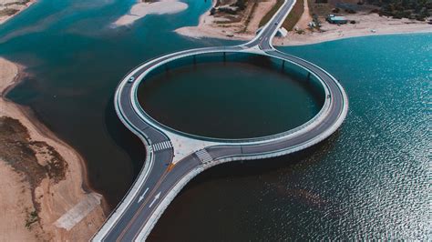 Laguna Garzón Bridge near Punta del Este city and resort on the ...