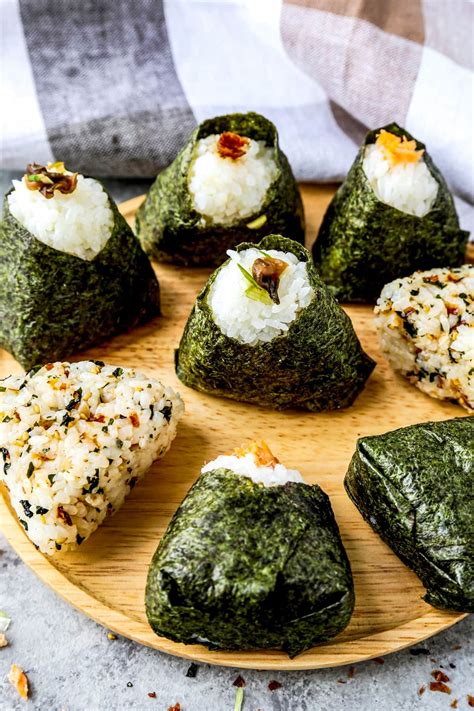 Japanese Food Rice Balls Spicy Tuna Onigiri: The Easy Recipe For A