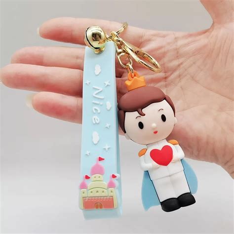 Cute Prince and Princess 3D Keychain Online