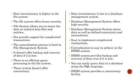 Image result for File System vs DBMS