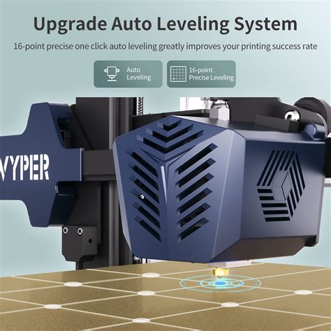 ANYCUBIC Vyper, Upgrade Intelligent Auto Leveling 3D Printer with ...