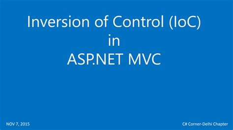 C# Inversion of Control 的图像结果