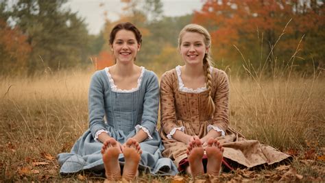 1700s bare feet in the fall by artifeetial on DeviantArt