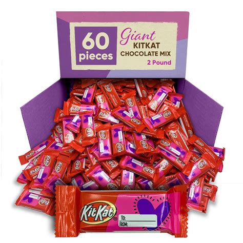 Kit Kat Candy bars Milk Chocolate Snack Size For Valentine's Day Candy ...