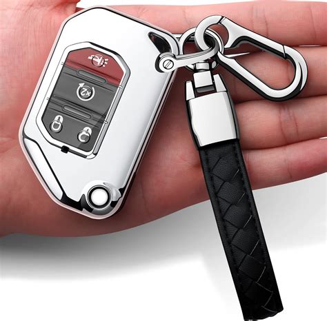 Buy Houking for Jeep Key fob Cover,Soft Protector Case Key Shell with ...