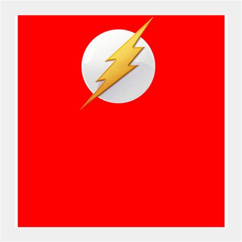 The Flash Square Art Prints – PosterGully