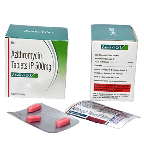 ZAMIS-500 Tablets Lifevision Healthcare
