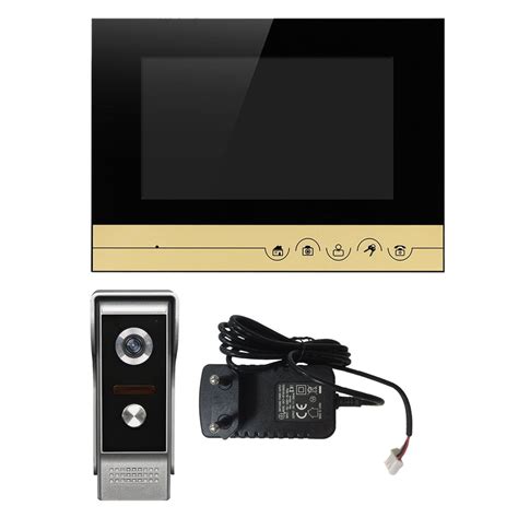 Rare 7 Inch Video Door Phone Doorbell Entry Intercom System Kit with 1 ...