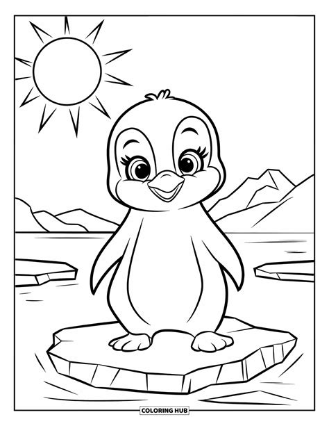 125+ Baby Penguin Coloring Pages for Kids & Adults (Free Printable PDFs)