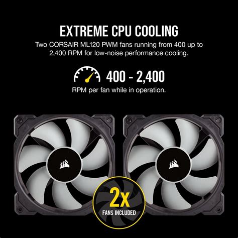 Available Now Corsair iCUE H100i RGB PRO XT Liquid CPU Cooler CW ...