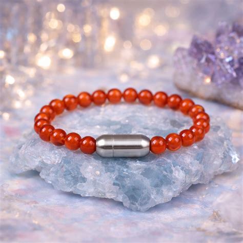 NATURAL CARNELIAN BRACELET – BellarosaGems