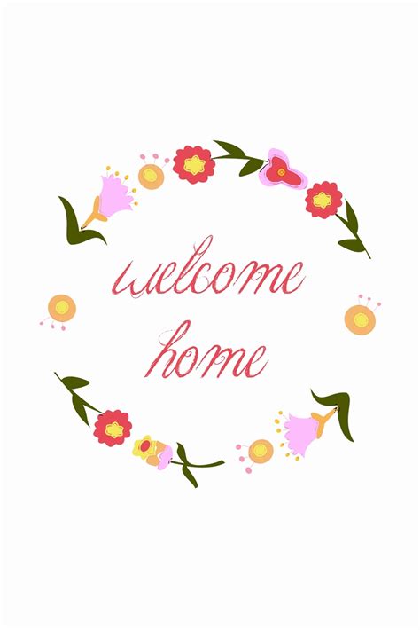 Printable Welcome Cards