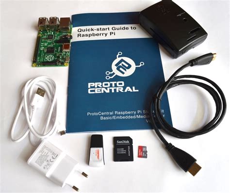 Protocentral Raspberry Pi B+ Starter Kit - Basic - v2 (Includes ...
