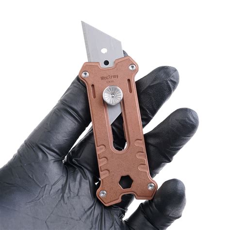 EK16 EDC Utility Knife (Titanium Or Copper) | Alchemy EDC