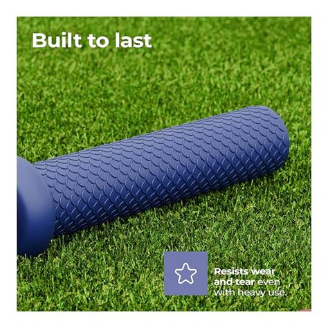 Lifelong Bat Grip – Ring Texture, Ergonomic Soft Rubber Grip for Bette ...