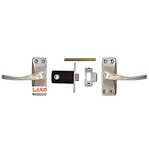Klaxon Plus Point Series Tweet Mortice 102mm Brass Door Handle Set ...