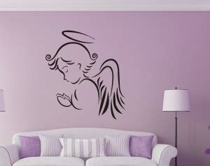 INDIA WALL STICKER 59 cm India Angel Wall Stickers Removable Sticker ...
