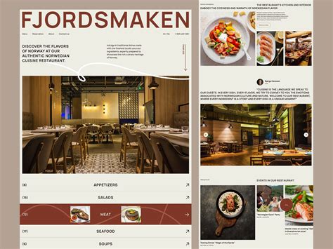 Restaurant Website Design 的图像结果
