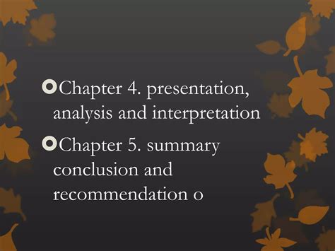 The components of research proposal | PPTX