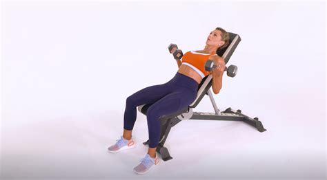 Incline Bench Dumbbell Curls
