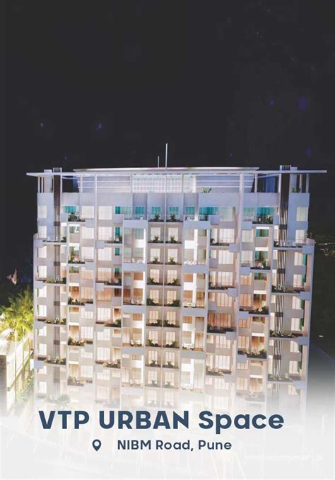 VTP Urban Space | 3 and 4 Bhk Flats in NIBM Road, Pune