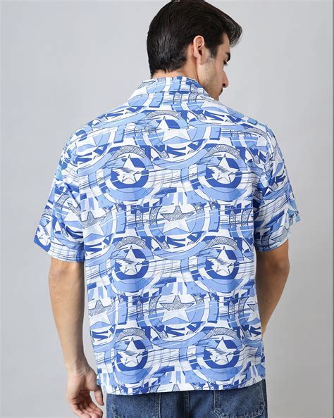 Captain America Casual Shirt Men – Free Authority