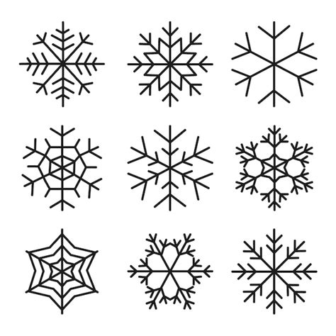 Image result for Snowflake Vector