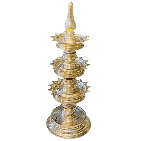 HANDMADE BRONZE DEEPASTHAMBHAM | STHAMBHA VILAKKU | 3 STEP LAMP ...