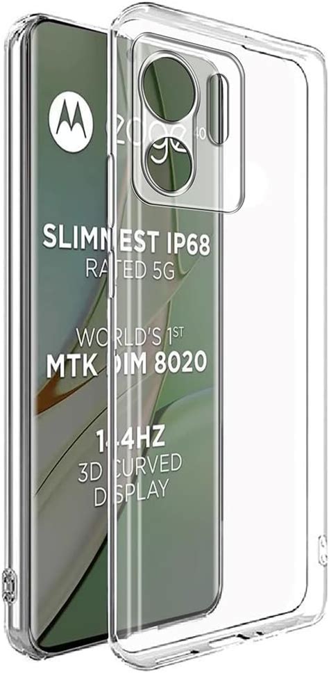 Amazon Brand - Solimo Basic Case for Motorola Moto Edge 40 5G (Silicone ...