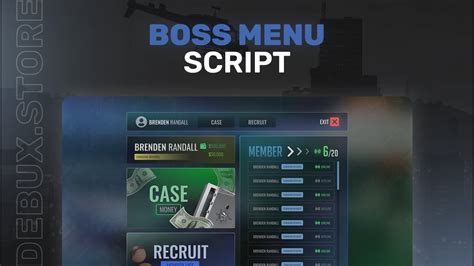 Fivem Boss Menu Script 的图像结果