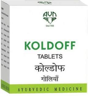 AVN Koldoff Tablets - Used for Cold, Headache, Toothache, Ear pain ...