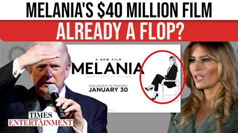 Melania Trump’s $40 million documentary struggles before premiere ...
