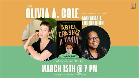 Olivia A. Cole in conversation with Mariama J. Lockington, Loudmouth ...