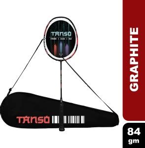 Tanso Katana 1.0 Full Graphite Strung Badminton Racket with Free Full ...